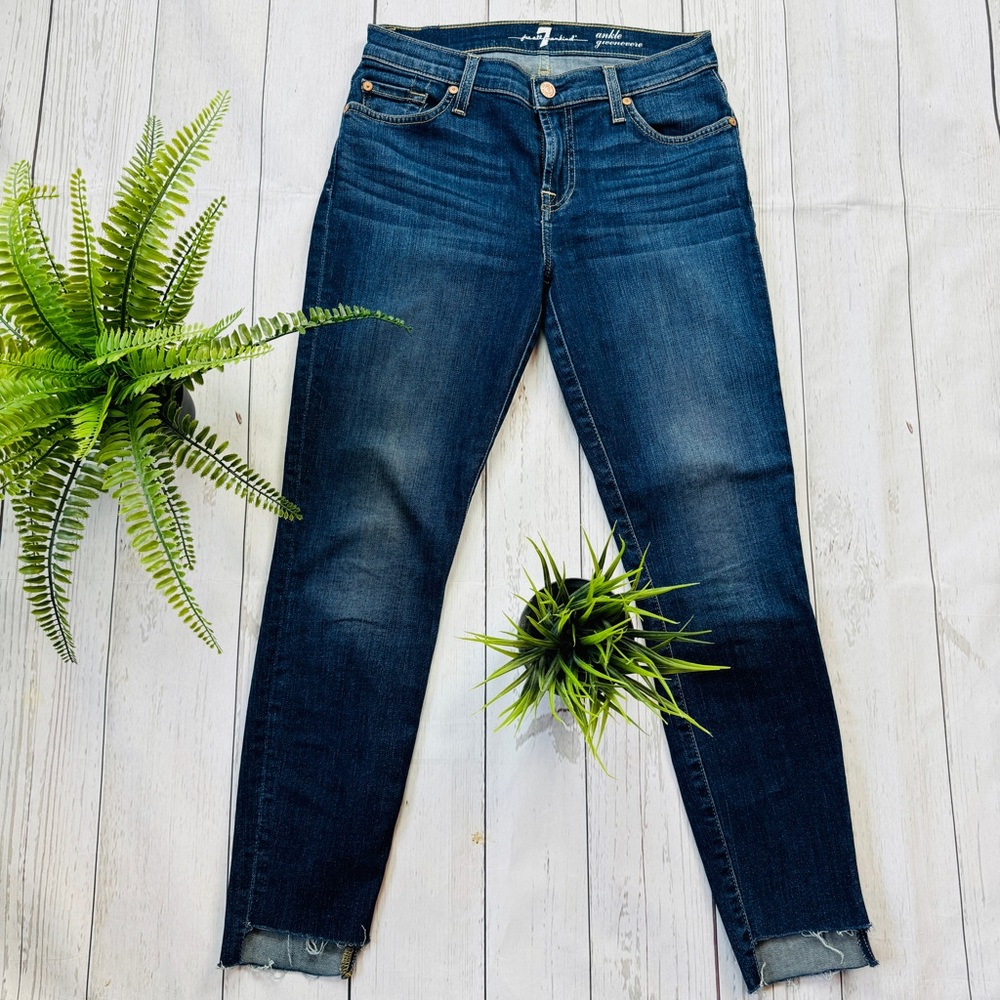 7 FAM Ankle Guenevere Jeans Size 26